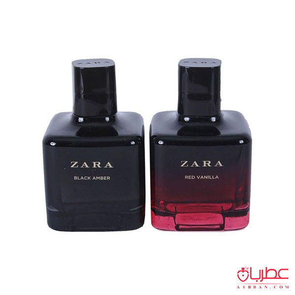 عطر ادکلن زارا رد وانیلا و بلک امبر-دوقلو | Zara red vanilla and black amber